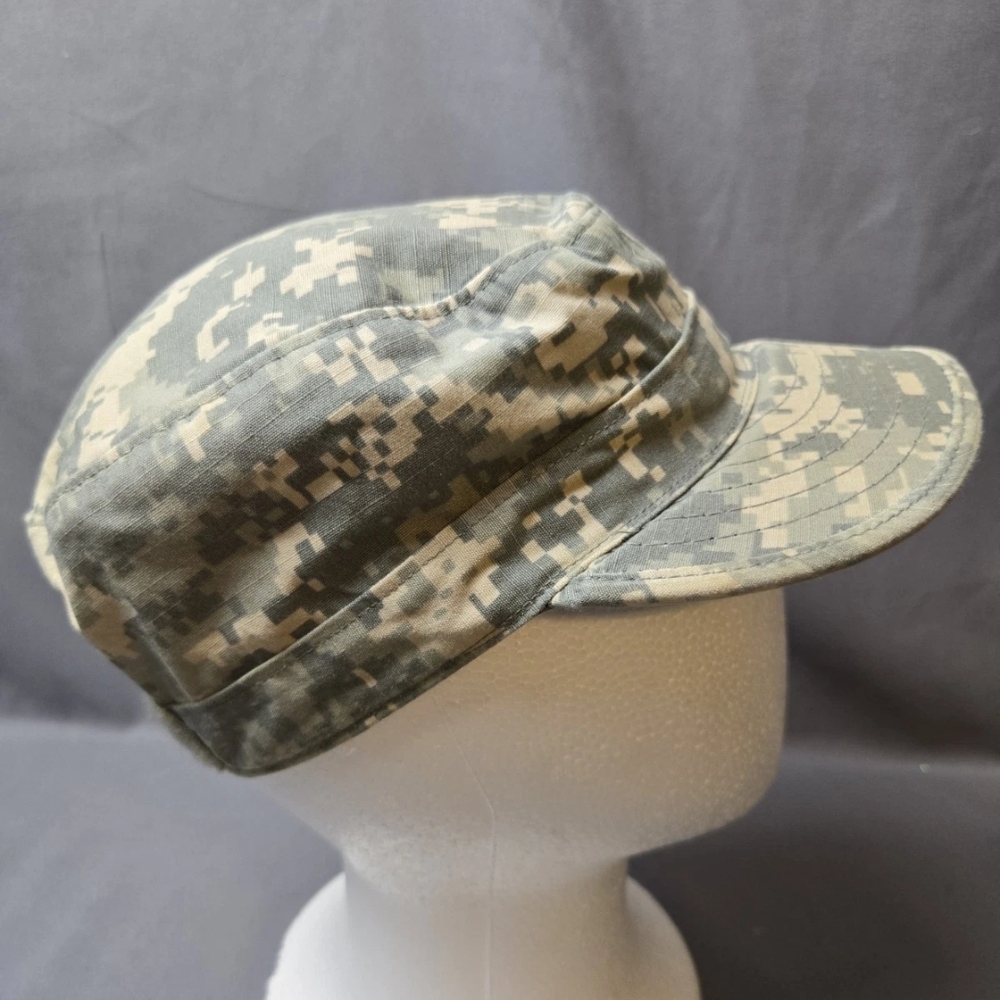 US Army ACU Digital Camo Patrol Cap Military Hat Size 7 1/4 - Picture 5 of 6